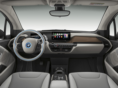 интерьер bmw i3