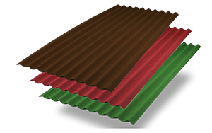 Кровельные материалы, ондулин